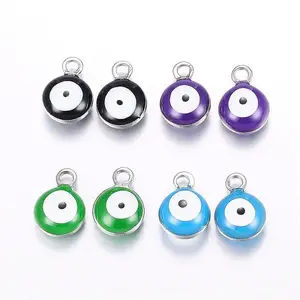 304 Stainless Steel Enamel Charms