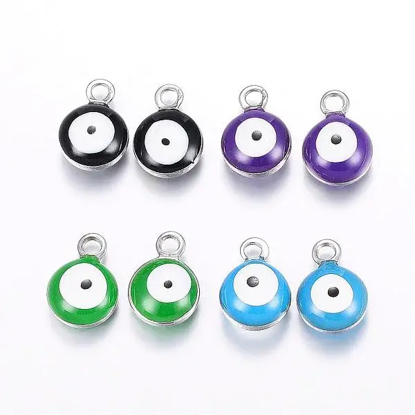 304 Stainless Steel Enamel Charms