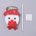 Snowman Shape Christmas Cupcake Cake Topper Decoration