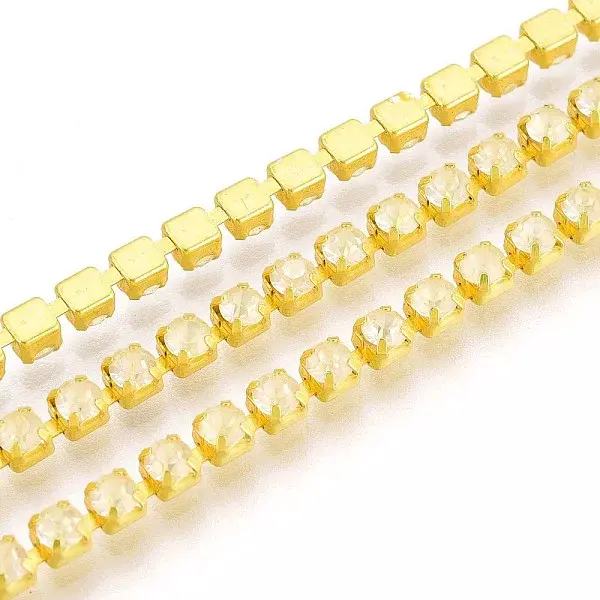 Iron Rhinestone Cup Chains