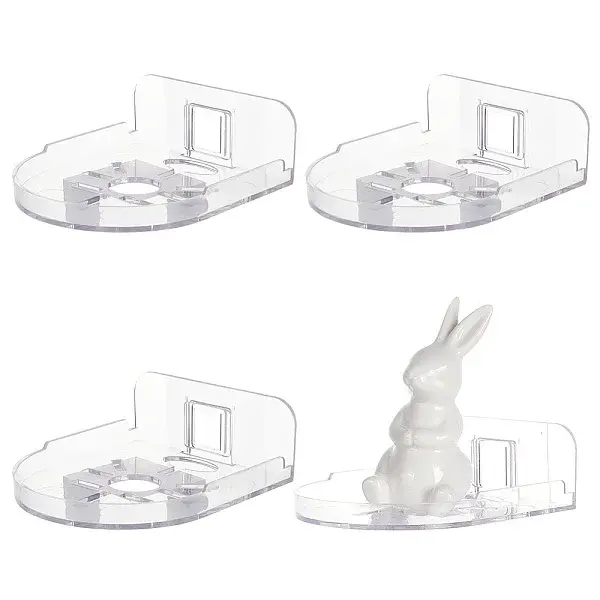 Plastic Wall Mounted Adhesive Rack