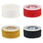 4 Rolls 4 Colors Braided Nylon Thread
