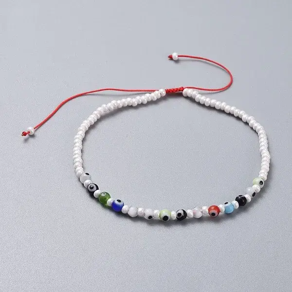 Adjustable Nylon Thread Anklets