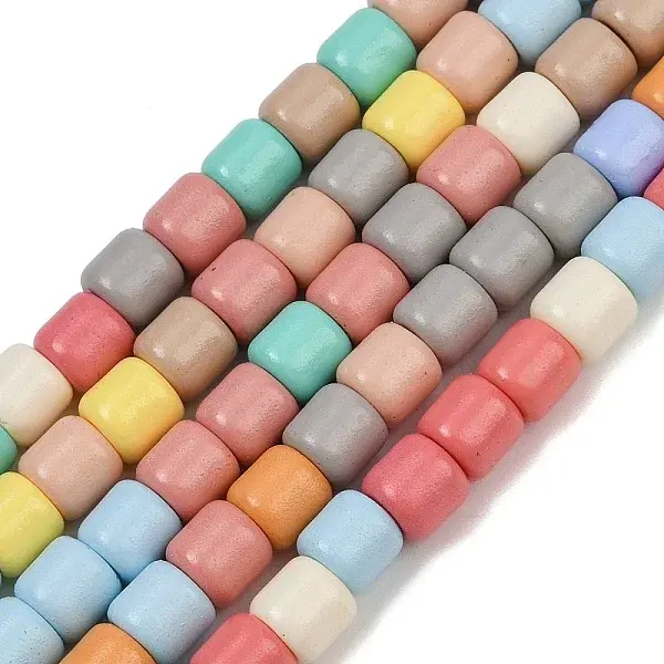 Baking Painted Glass Beads Strands