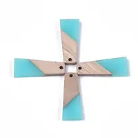 Resin & Wood Pendants