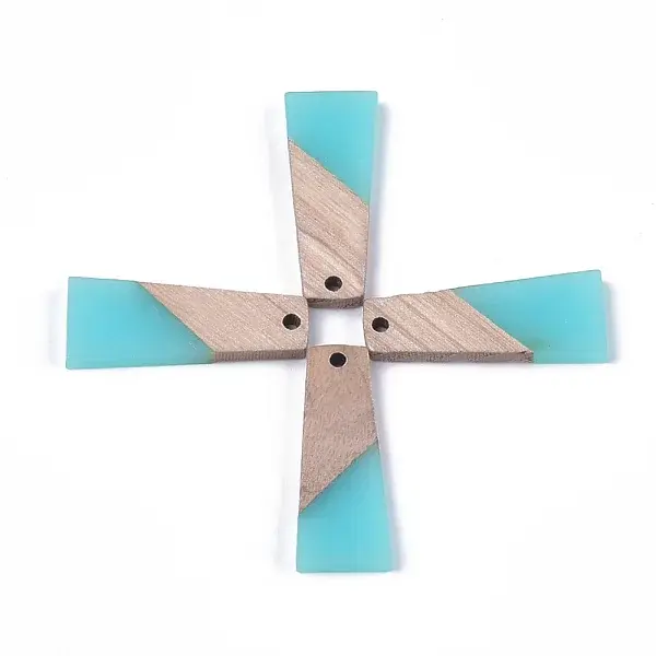 Resin & Wood Pendants