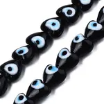 Handmade Evil Eye Lampwork Beads Strands