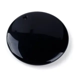 Natural Obsidian Pendants