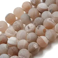 Natural Weathered Agate Beads Strands