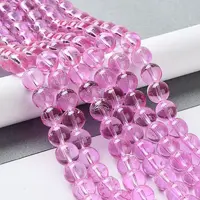 Drawbench Transparent Glass Beads Strands