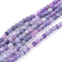 Natural Weathered Agate Beads Strands