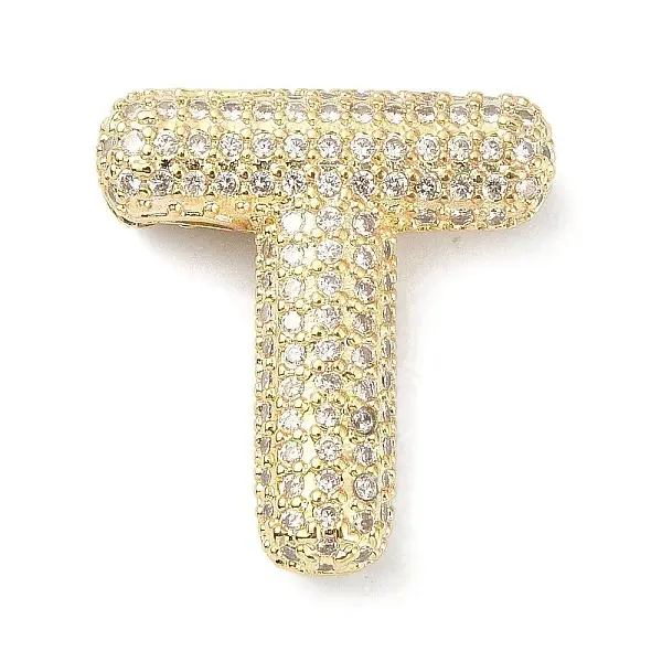 Rack Plating Brass Micro Pave Cubic Zirconia Pendants