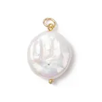 Natural Keshi Pearl Pendants
