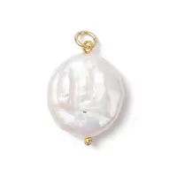 Natural Keshi Pearl Pendants