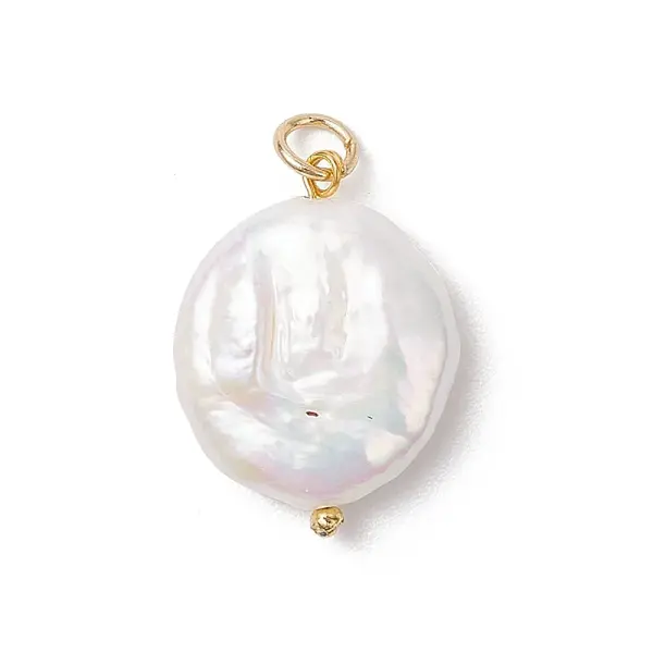 Natural Keshi Pearl Pendants