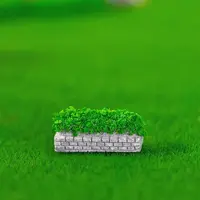 Resin Grass Platform Display Decoration