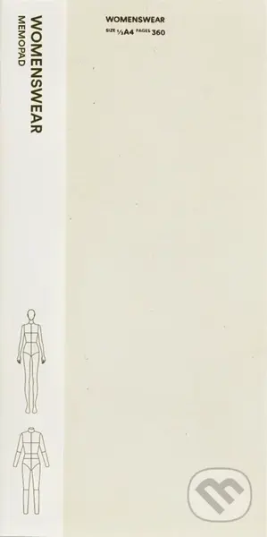 Fashionary Womenswear Memopad - kniha z kategorie Jiné diáře a zápisníky