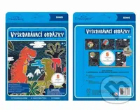 Vyškrabávací obrázky - Dino