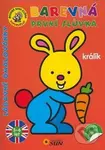 Barevná první slůvka - Králík (Zábavné omalovánky)
