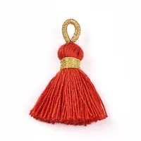Polycotton(Polyester Cotton) Tassel Pendant Decorations