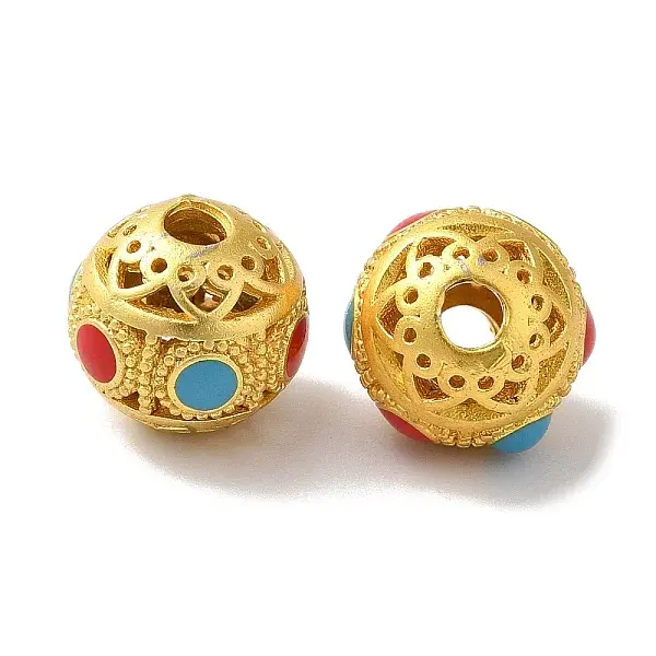 Long-Lasting Plated Brass Beads