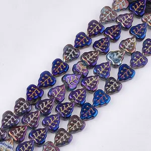 Electroplate Glass Beads Strands