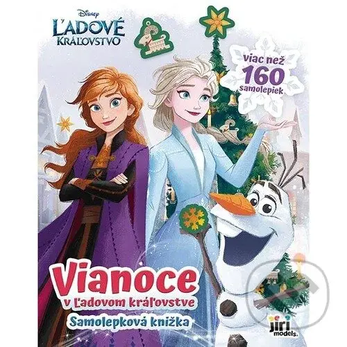 Samolepková knižka Vianoce v Ľadovom kráľovstve