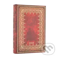 Paperblanks - denný diár Foiled 2026 (mini, elastické zatváranie)
