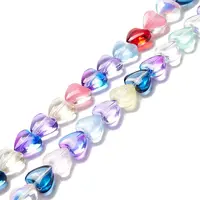 Transparent Glass Beads Strand