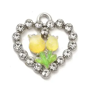 Platinum Alloy Glass Pendants