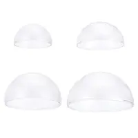 4Pcs 4 Style Clear Glass Globe