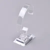 Transparent Plastic Wrist Watch Display Holder