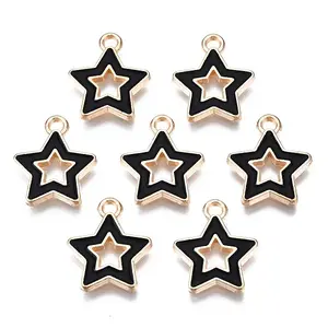 Alloy Enamel Pendants