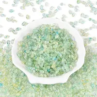 Baking Paint Transparent Glass Beads