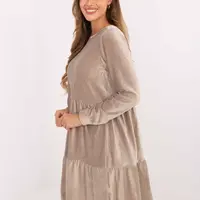 Dress-D10040Z30289-dark beige