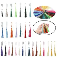 60Pcs 30 Colors Polyester Tassel Decorations