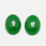 Oval Natural Malaysia Jade Cabochons
