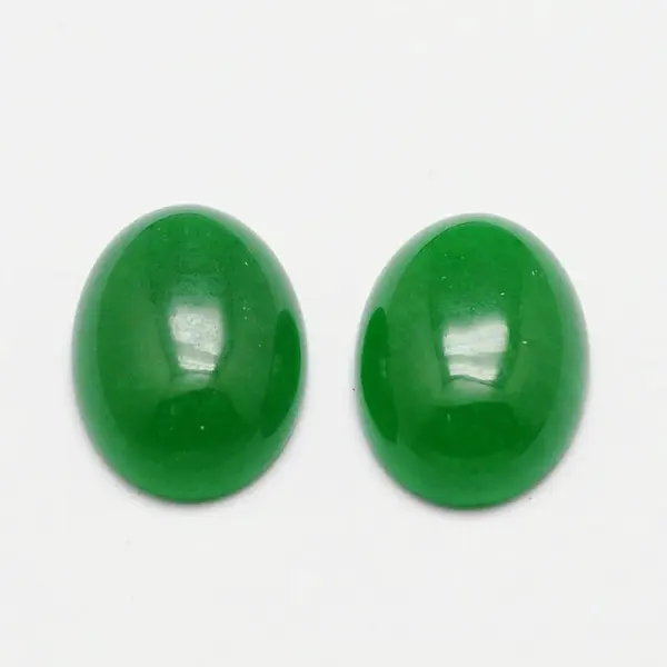 Oval Natural Malaysia Jade Cabochons