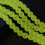 Transparent Glass Bead Strands