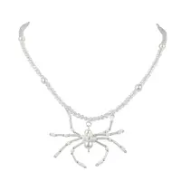 Halloween Spider Pendant Necklaces
