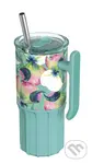 Nerezový termohrnček so slamkou Umi Waterfall Garden 720 ml