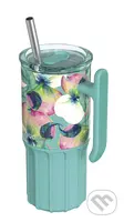 Nerezový termohrnček so slamkou Umi Waterfall Garden 720 ml