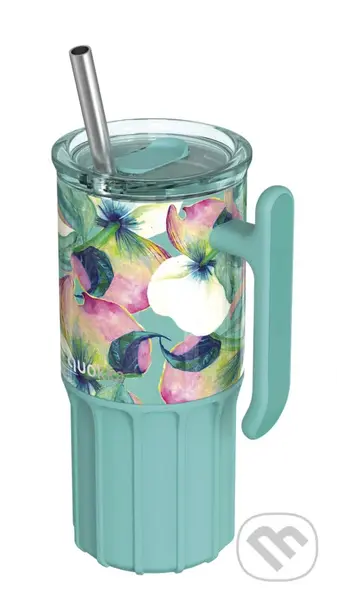 Nerezový termohrnček so slamkou Umi Waterfall Garden 720 ml