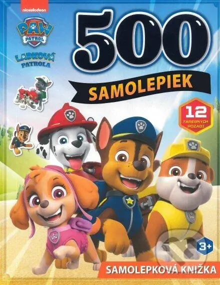500 Samolepiek: Labková patrola - kniha z kategorie Samolepky
