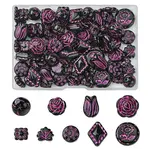 9 Style Opaque Acrylic Beads