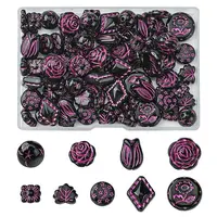 9 Style Opaque Acrylic Beads