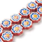 Handmade Porcelain Flower Beads Strands