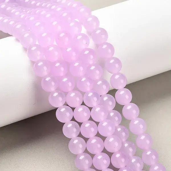 Natural & Dyed Malaysia Jade Bead Strands