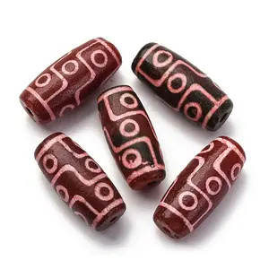 Tibetan Style dZi Beads