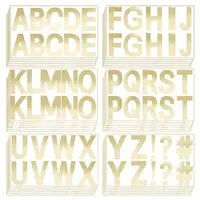PVC Letter Stickers